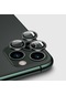 Noktaks - iPhone Uyumlu 11 Pro - Kamera Lens Koruyucu Cl-02 - Gri