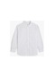 Koton Uzun Kollu Gömlek Pamuklu Düğmeli Klasik Yaka Beyaz Ekose 4skb60210tw