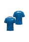 Snapbuy Sıux  Erkek Kısa Kollu Hızlı Kuru Spor T-shirt - Tenis, Voleybol, Badminton Erkek Gökyüzü Mavi