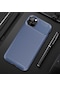 Noktaks - iPhone Uyumlu 11 Pro - Kılıf Auto Focus Negro Karbon Silikon Kapak - Lacivert