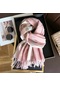 Kış Ekose Kaşmir Battaniye Gibi Eşarp Tasarımı Kalın Sıcak Pashmina Şal Püskül 1111-7-h One Size 1111-7-h