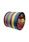 Jof X12 100m Örgülü Olta 12 İpliklerini Renkli Multifilament Tuzlu Su Pe Hattı Multicolor 100m-0.42mm-77lb Diğer