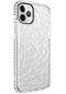 iPhone Uyumlu 11 Pro Max Kılıf Lopard Buzz Kapak - Beyaz