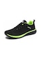 Yeşil Boyutu 48 Erkek Hafif Spor Ayakkabı Spor Salonu Koşu Ayakkabıları Yürüyüş Spor Nefes Örgü Rahat Ayakkabılar