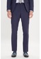 AC&Co / Altınyıldız Classics Erkek Lacivert Slim Fit Dar Kesim Mono Yaka Takım Elbise