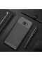 Kilifone - Samsung Uyumlu Galaxy J4 Plus - Kılıf Auto Focus Negro Karbon Silikon Kapak - Siyah