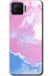Oppo A73 Kılıf Hd Desen Baskılı Arka Kapak + Kırılmaz Cam - Liquid Lekeler Art