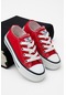 Tonny Black Çocuk Unisex Kırmızı Rahat Kalıp Bağcıklı Sneaker Tbh1460 123