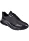 Pullman Hakiki Deri Erkek Spor Ayakkabı Voy-6357 Siyah-siyah