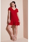Lela Kadın Elbise 5865071 Kırmızı
