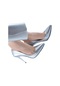 Kadın Klasik Topuklu Ayakkabı 11 Cm Gümüş-gümüş
