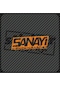 Sanayi Performance Sticker Turuncu