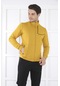Escetic Erkek Spor Slimfit, Dik Yaka, 4 Cepli, 4 Mevsim Hardal Eşofman Takımı-4197 - M Hardal