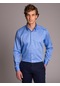 Dufy Koyu Mavi Erkek Regular Fit Klasik Yaka Uzun Kol Gömlek - 35837