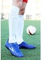 Lig Latmos Km Krampon Çim Saha Erkek Futbol Ayakkabı Saks 001