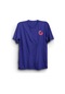 Donut Baskılı Unisex T-shirt Lacivert