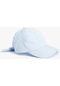 Koton Cap Şapka Pamuklu Bağlama Detaylı Mavi 4sak40065aa