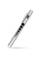 Mini Tıbbi Kalem Işık Taşınabilir Led El Feneri Mini Torch Beyaz Sarı Işık Silver Convex Head White Light Silver Convex Head