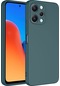 Ekılıf - Xiaomi Redmi 12 Uyumlu Kılıf İçi Kadife Koruyucu Mara Lansman Kapak - Koyu Yeşil