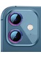 iPhone Uyumlu 12 Mini Cl-07 Lens Koruma Taşlı Parlak Renkli Kamera Koruyucu Cl-08 - Colorful