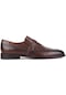 Shoetyle - Kahverengi Deri Tokalı Erkek Klasik Ayakkabı 250-401-733-kahverengi