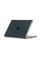 Mutcase - Macbook Uyumlu Macbook 15 Air M3 A3114 - Msoft Kristal Kapak - Siyah