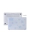 Macbook Uyumlu Air M1 Kılıf 13 İnç Flower05nl Touchıd'li M1 Air A2337 A2179 A1932 İle Uyumlu Açık Mavi
