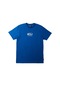 Quiksilver Chrome Logo Ss Stn Mavi Erkek T-shirt Mavi