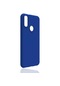 Noktaks - Vestel Uyumlu Vestel Venüs E5 - Kılıf Mat Soft Esnek Biye Silikon - Mavi