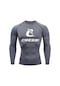 Haogang Erkek Uv Koruyucu Rashguard - Sörf, Dalış, Yüzme İçin Denizanası Önleyici Mayo Üstü Gökyüzü Mavi