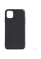 Mutcase - İphone Uyumlu İphone 11 - Kılıf Koruyucu Esnek İmax Silikon - Siyah
