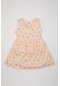 Defacto Kız Bebek Baskılı Kolsuz Elbise C0074a524smer118
