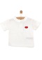 Hellobaby Basic Hakim Yaka T-shirt Erkek Bebek 24yhlbetst046 Beyaz 24YHLBETST046_Beyaz