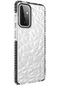 Samsung Galaxy A72 Pramit Desenli Kılıf Darbe Emici Buzz Kapak Arka Koruma - Siyah