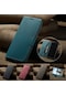 Samsung Galaxy Uyumlu A35 A34 A33 A33 Case Telefon Kılıfı İçin Lüks Cüzdan Deri Kapak Mavi Galaxy Uyumlu A30s Mavi