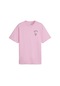 Puma Downtown Graphic Erkek T-shirt 623558-30 Pembe