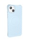 Noktaks - iPhone Uyumlu iPhone 14 - Kılıf Magsafe Şarj Özellikli Airbagli Mat Görünümlü Hepi Kapak - Mavi Açık