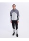 Kappa Authentıc Nısty Full Zıp Grey Lt-grey Steel-black Full Zıp Gri
