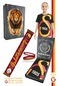 Galatasaray Lisanslı Büyük Logo Çocuk T-shirt + Bileklik + Atkı Set Ahşap Kutulu Koyu Kırmızı