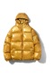 Ikkb Kışlık Erkek Kapüşonlu Pamuklu Ceket Altın