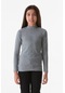 Fullamoda Basic Dik Yaka Kız Çocuk Body 25kcck2367206915-1-gri Gri