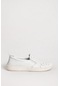 Beyaz Dericlub Br 04035 Gerçek Deri Kadın Ayakkabı