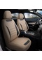 Peugeot 107 Araçlara Uyumlu Tam Takım Smart B Model Oto Koltuk Kılıfı Bej-Siyah