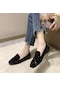 Siyah Kadın Moda Bale Ayakkabıları Eğlence Balerin Bling Flaş Payetler Daireler Ayakkabı Prenses Parlak Sivri Düğün Ayakkabıları