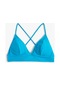 Koton Üçgen Bikini Üstü Basic Saks 4sak10077mm Saks