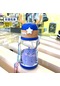 Yeni Yüksek Kapasiteli Karikatür Geyik Boynuz Plastik Bardak Çocuk Taşıma Askısı Taşınabilir Sıçrama Fincan Sevimli Vakum Saman Fincan-600Ml E