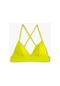 Koton Bikini Üstü Bralet Çapraz Askılı Kaplı Fıstık Yeşili 3sak10130bm 3SAK10130BM150