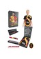 Galatasaray Lisanslı Büyük Logo Çocuk T-shirt + Uçlu Kalem Set Ahşap Kutulu Koyu Sarı