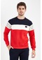 Maraton Sportswear Comfort Erkek Bisiklet Yaka Uzun Kol Basic Lacivert Sweatshirt 19107-lacivert