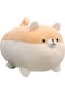 Sevimli Shiba Inu Doll Yumuşak Köpek Yastık Peluş Oyuncak-kahverengi